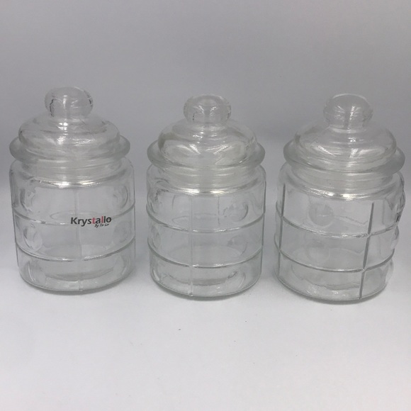 3 piece Canister Set with tops New in box - Picture 1 of 5